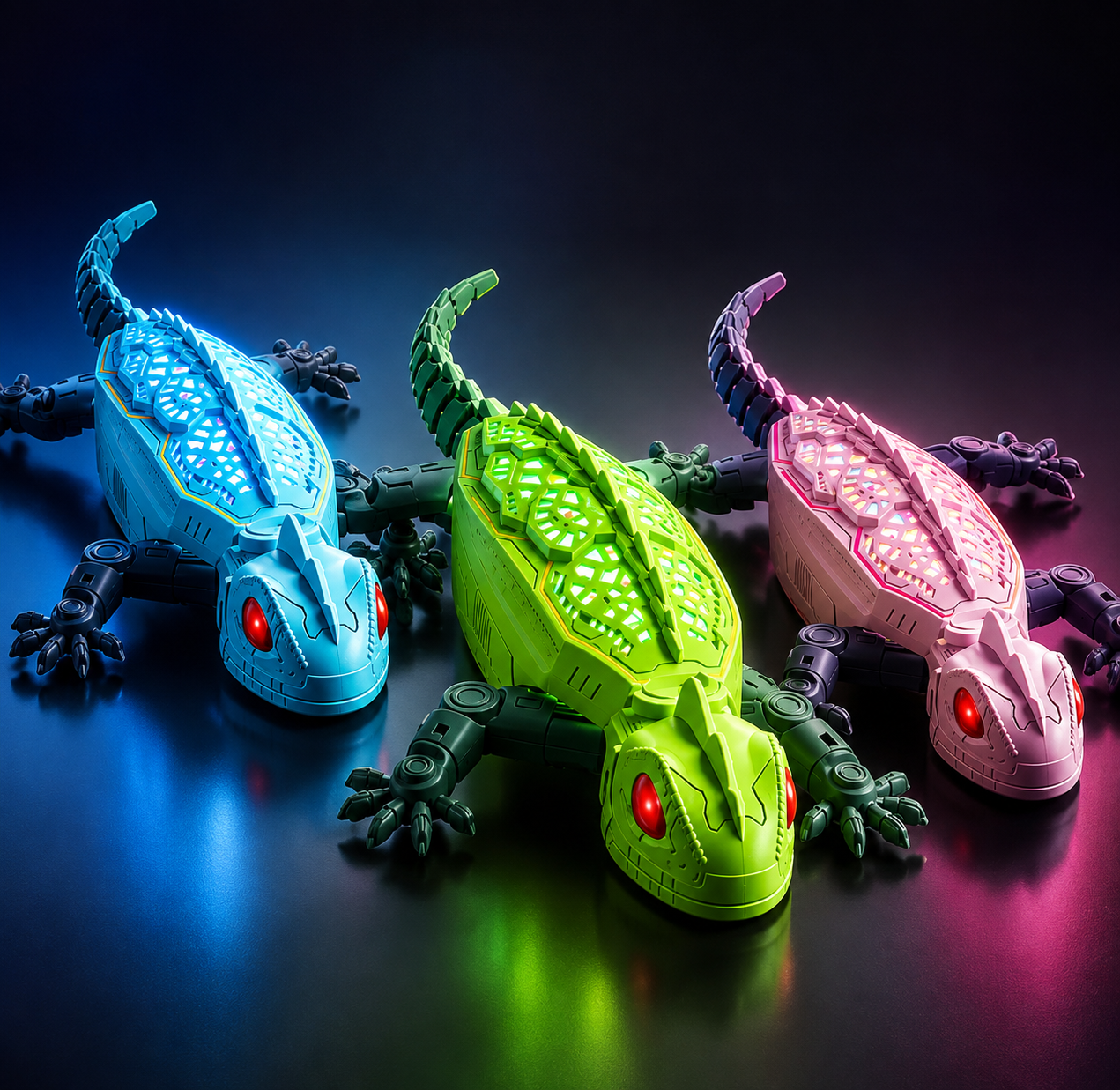 Stillexy Gecko Rush – Remote Control Wall Climbing Lizard Toy for Cats & Dogs